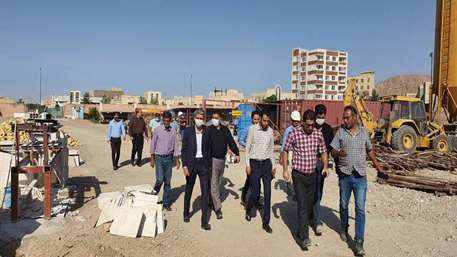  بازدید معاون نظارت و اجرا و ارزشیابی دفتر منابع فیزیکی و امور عمرانی وزارت بهداشت از دو ابر پروژه سوختگی و سرطان